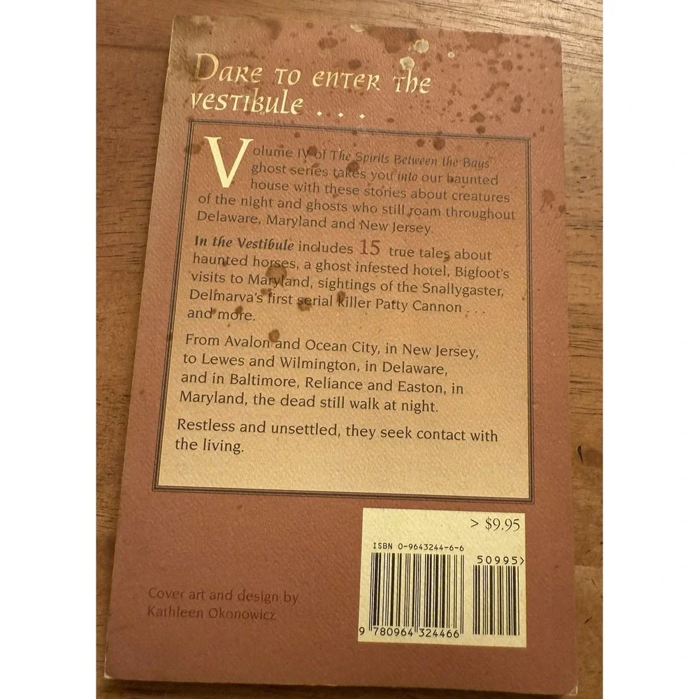 Spirits Between‎ The Bays Volume IV In The Vestibule Ed Okonowicz signed